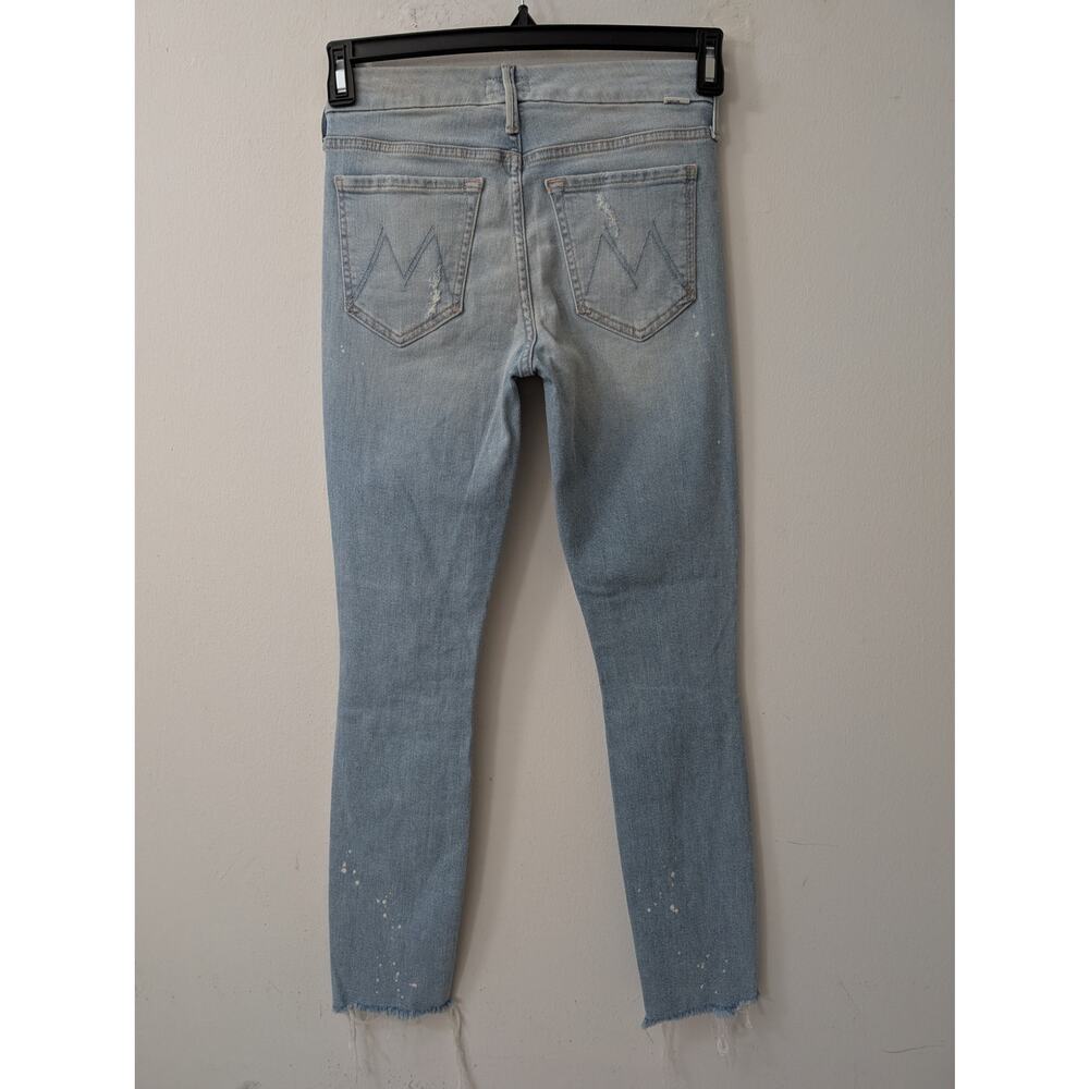 MOTHER The Looker Sacred Slit Ankle Skinny Jeans - Nice Shot - Picture 7 of 16